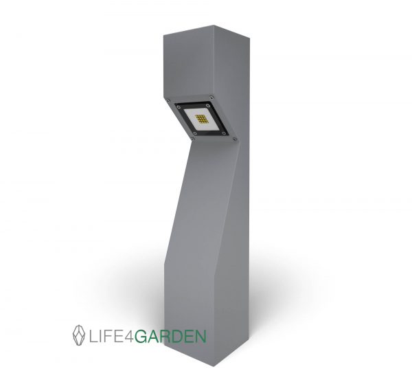 Lampa linea off srebrna